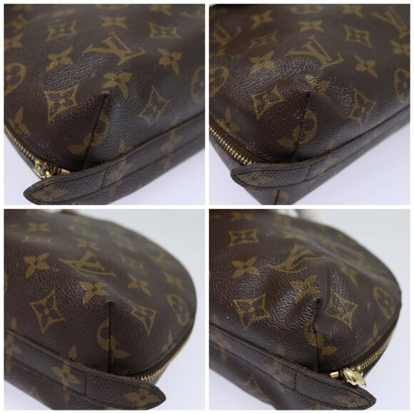 LOUIS VUITTON Monogram Trousse Demi Ronde Cosmetic Pouch - Picture 15 of 15